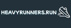 Logo de Heavy Runners, guía para corredores con sobrepeso y principiantes en running